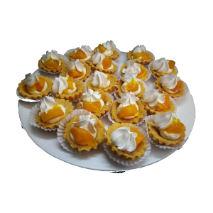 Tartaletita Durazno x 25 Und