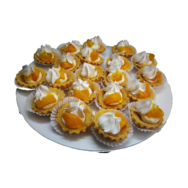 Tartaletita Durazno x 25 Und